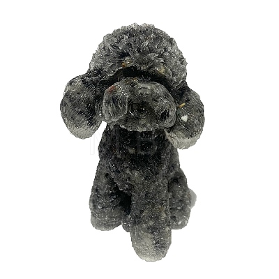 Resin Dog Display Decoration PW-WG24750-06-1