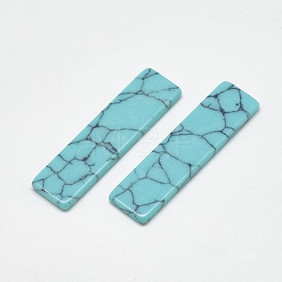 Synthetic Turquoise Cabochons TURQ-S290-19D-03-1