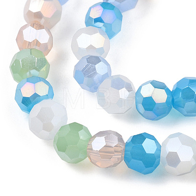 Glass Beads Strands GLAA-E036-09L-A-1