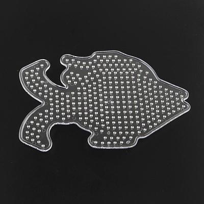 Fish ABC Plastic Pegboards used for 5x5mm DIY Fuse Beads DIY-Q009-34-1