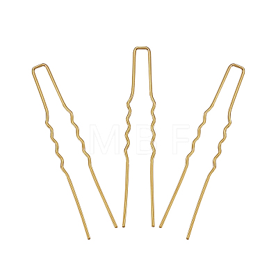 Hair Accessories Iron Hair Forks Findings OHAR-TAC0002-01G-1