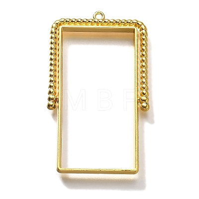 Alloy Open Back Bezel Pendants PALLOY-I223-07LG-1