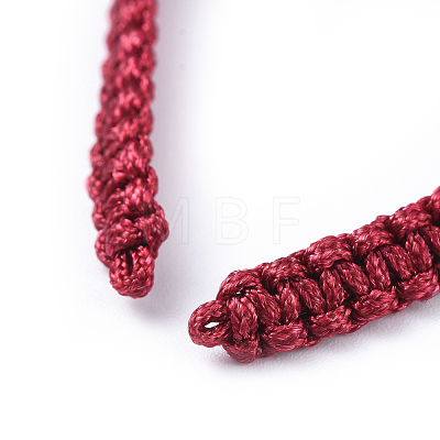 Braided Nylon Cord for DIY Bracelet Making X-AJEW-M001-M-1