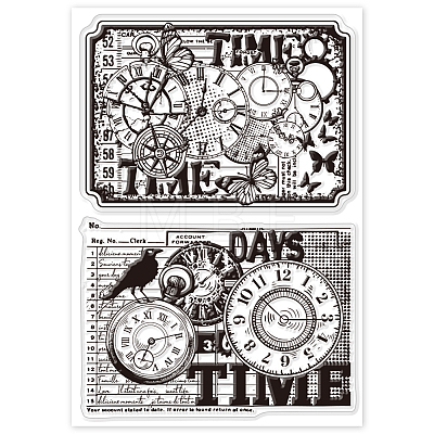 Custom PVC Plastic Clear Stamps DIY-WH0448-0526-1