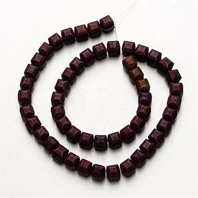 Electroplate Non-magnetic Synthetic Hematite Bead Strands G-F300-25-F-1