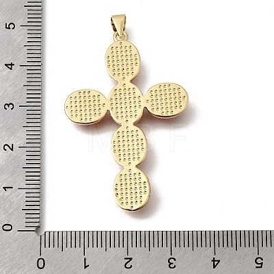 Brass Glass Pendants KK-Z155-09G-02-1