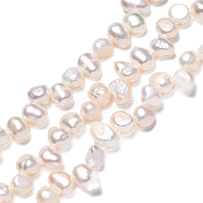 Natural Cultured Freshwater Pearl Beads Strands PEAR-N014-05G-1