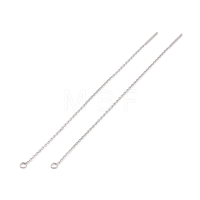 Non-Tarnish 304 Stainless Steel Stud Earring Finding LS-STAS-E161-06P-1