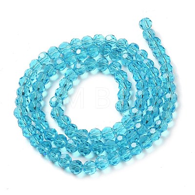 Transparent Glass Beads EGLA-A035-T6mm-D08-1