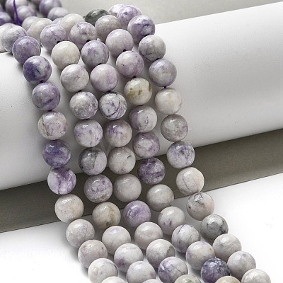 Natural Purple Turquoise Beads Strands G-L595-C04-02-1