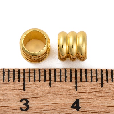 Rack Plating Brass Beads KK-Z070-37G-02-1