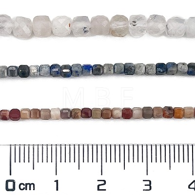 Natural Mixed Gemstone Beads Strands G-A097-D03-07-1