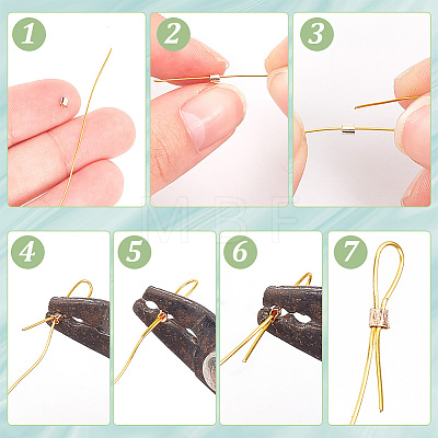 Brass Crimp Beads KK-AR0003-79-1