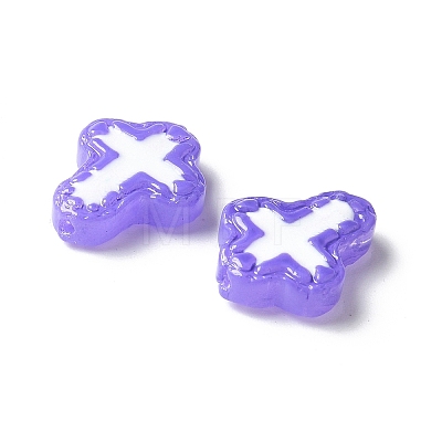 Baking Paint Glass Enamel Beads BLOW-D300-06D-1