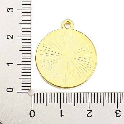 Alloy Enamel Pendants ENAM-M217-03B-G-1