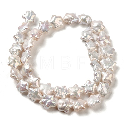 Natural Keshi Pearl Beads Strands PEAR-E016-004-1