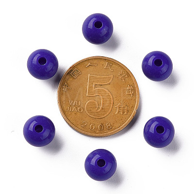 Opaque Acrylic Beads LS-X-MACR-S370-C8mm-A36-1