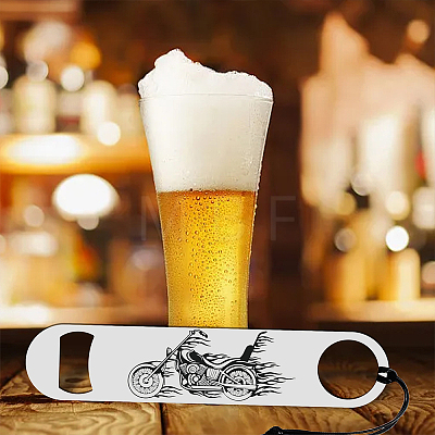 201 Stainless Steel Bottle Opener AJEW-WH0393-022-1