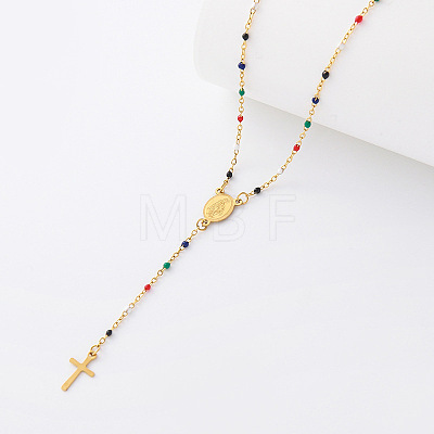Vintage Resin Rosary Bead Necklaces TM3459-5-1
