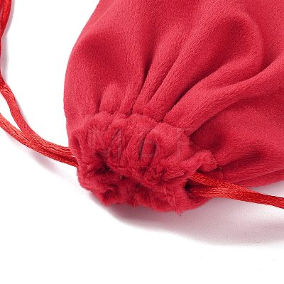 Velvet Jewelry Drawstring Storage Pouches ABAG-P013-02C-03-1