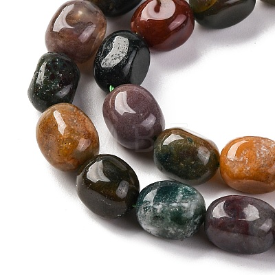 Natural Indian Agate Beads Strands G-G146-A32-01-1