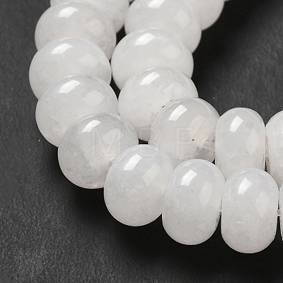 Natural White Jade Beads Strands X-G-D481-17A-1