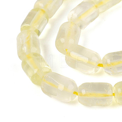 Natural Lemon Quartz(Heated) Beads Strands G-G980-52A-1