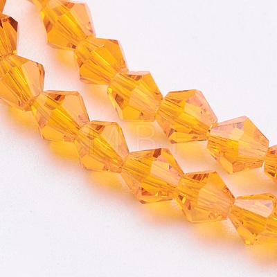 Imitation Austrian Crystal 5301 Bicone Beads GLAA-S026-12-1