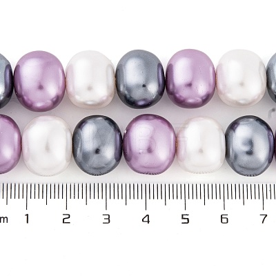 Shell Pearl Beads Strands BSHE-L035-E05-1