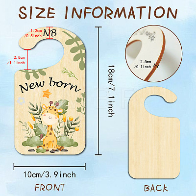 Wooden Baby Closet Divider WOOD-WH20004-003-1