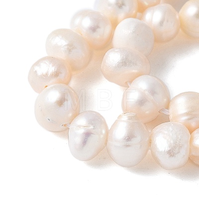 Natural Cultured Freshwater Pearl Beads Strands PEAR-I007-07O-07A-1