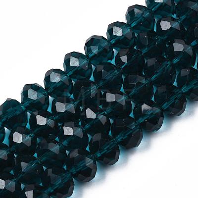 Glass Beads Strands EGLA-A034-T10mm-D27-1