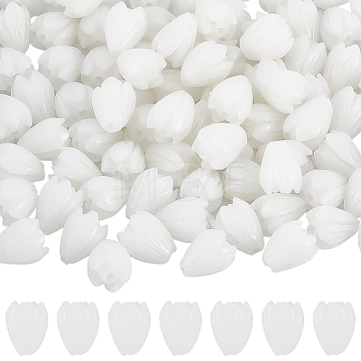 100Pcs Dyed Synthetic Coral Beads CORA-SC0001-29A-1