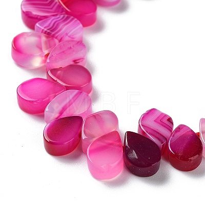 Natural Agate Beads Strands G-G021-04A-07-1