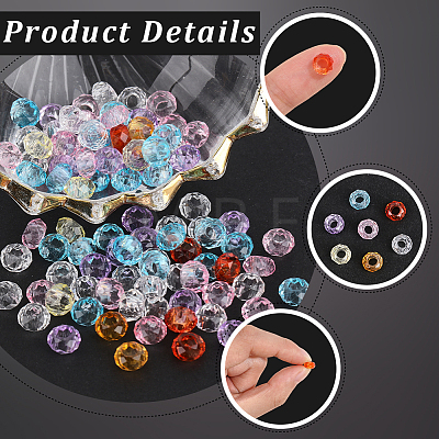 120Pcs Mixed Styles Glass Beads GLAA-PA0001-88-1