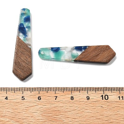 Resin and Walnut Pendants FIND-R051-06-1