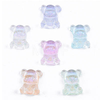 Transparent Resin Cabochons CRES-N030-026-B-1