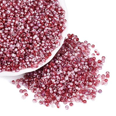 Picasso Glass Seed Beads SEED-Q041-02K-1