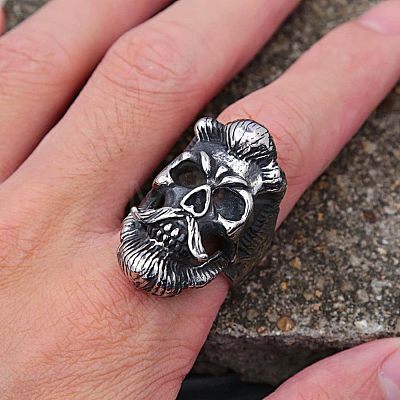 Alloy Finger Rings for Men FS-WG31163-01-1