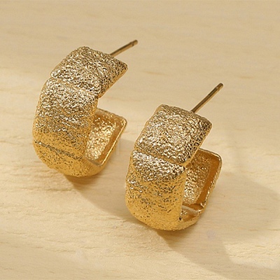 304 Stainless Steel Stud Earrings EJEW-S226-06G-03-1