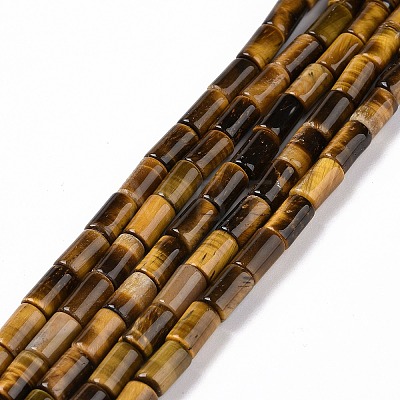 Natural Tiger Eye Beads Strands G-G990-C10-1