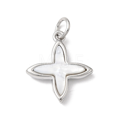 Natural Shell Pendants KK-N290-04P-1