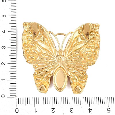 304 Stainless Steel Pendants STAS-H249-03G-1
