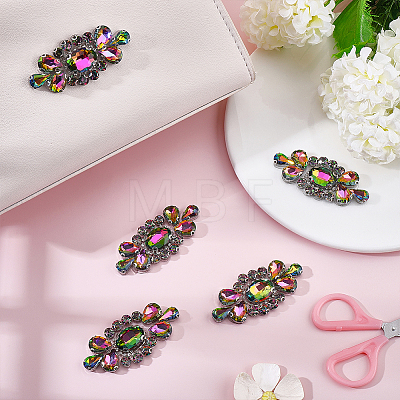 6Pcs Glass Rhinestone DIY-WR0001-11A-1