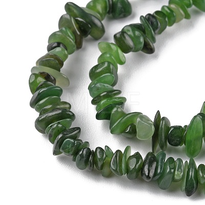 Natural Jade Beads Strands X-G-G0003-B37-1