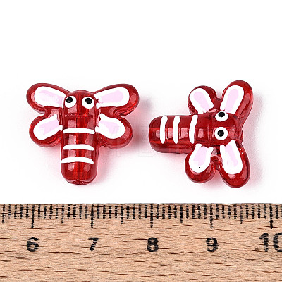 Handmade Lampwork Enamel Beads LAMP-T023-26E-1
