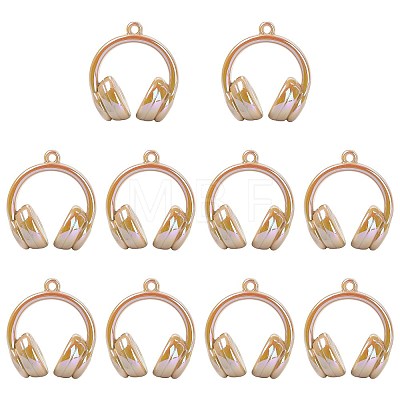 UV Plating Opaque Acrylic Pendants SACR-FZC0001-001I-1