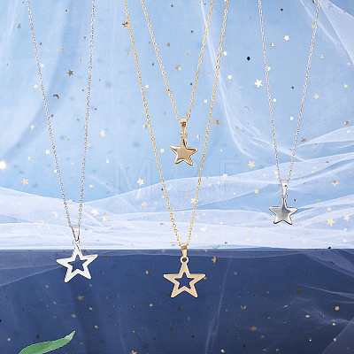 304 Stainless Steel Pendants STAS-UN0013-05-1