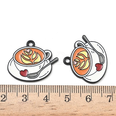 Alloy Enamel Pendants ENAM-D311-01D-EB-1