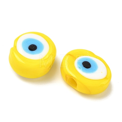 Handmade Evil Eye Lampwork Beads LAMP-G168-02E-1